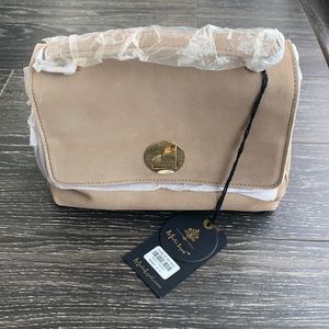 Suede Crossbody Handbag